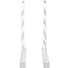Plastic Closet Shelf Divider and Rack - Set of 2