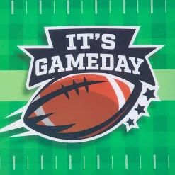 Plastic Cutting Board with Football Icon for Game Day