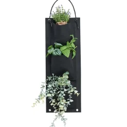 3-Pocket Vertical Hanging Garden Planter Bag