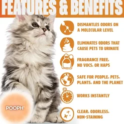 Pooph® Pet Odor And Stain Eliminator Or Kitty Spray Odor Eliminator