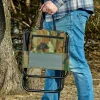 Portable Folding Outdoor Chair Lightweight Insulated Bag Camo Print