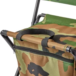 Portable Folding Outdoor Chair Lightweight Insulated Bag Camo Print