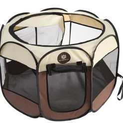 Portable Pet Playpen - Indoor/Outdoor Use with Carry Bag