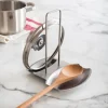 Pot Lid Holder and Spoon Rest Holder Stainless Steel