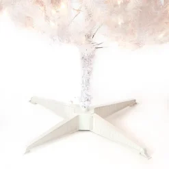 Prelit Slim Christmas Tree - 7 Ft