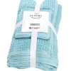Quick Dry 100% Cotton Bath Towels, 6 Piece Set