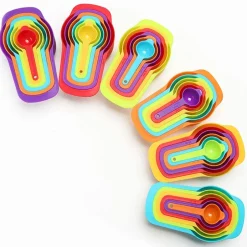 Rainbow Assorted Measuring Cup Set