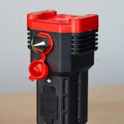 Rechargeable COB Flashlight With Safety Hammer and Blade