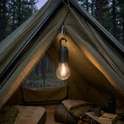 Rechargeable LED Camping Lantern 2.5 Hour Run Time with Hanging Clip