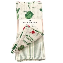 Recycled Poly Cotton Kitchen Towels Set of 3