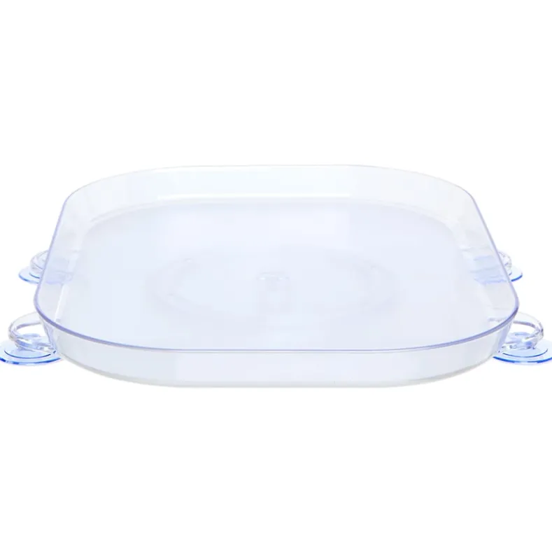 Refrigerator Lazy Susan Storage Organizer with Suction Cups