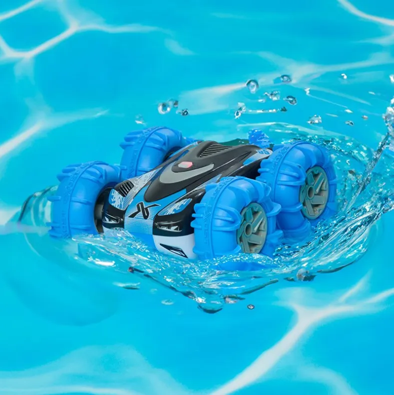 Remote Control 360° Aquacross Car - Rechargeable Land and Water Adventure