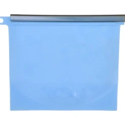 Reusable Blue Silicone Storage Bag