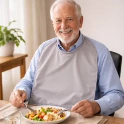 Reusable Clip-On Bib for Adults