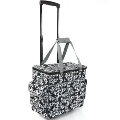 Rolling Sewing Machine Storage and Transport Tote
