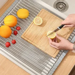 Roll-Up Dish Drying Adjustable Over the Sink