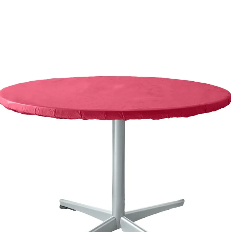 Round Solid Color Custom Fit Tablecloth