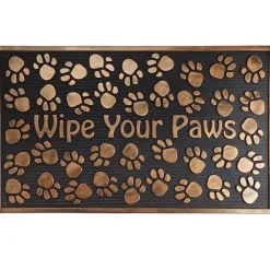 Rubber Stair Treads Set of 2 or Doormat, Wipe Your Paws