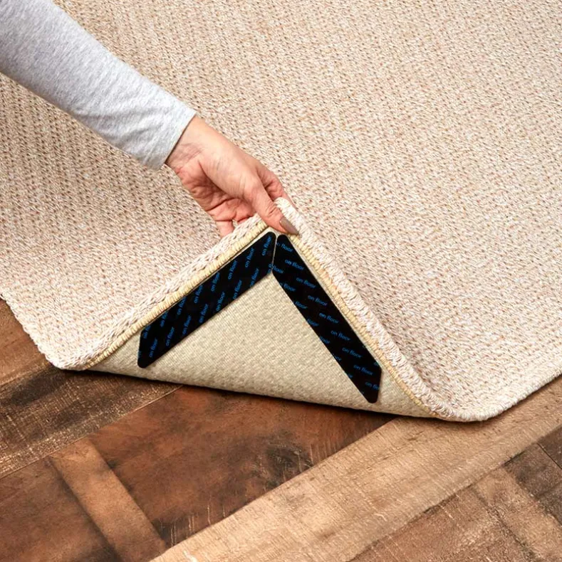 Rug Grippers 10-Pc. Set-No Sticky Residue, Reusable, and Premium Adhesive