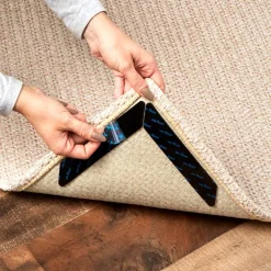Rug Grippers 10-Pc. Set-No Sticky Residue, Reusable, and Premium Adhesive