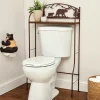 Rustic Lodge Bear Over-the-Toilet Space Saver