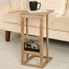 Rustic Lodge Style Side Sofa Table