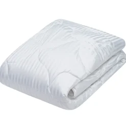 Satin Stripe 200TC Mattress Topper