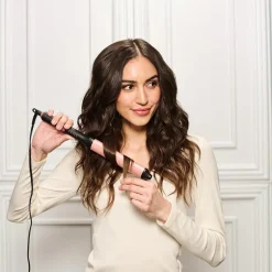 Savvy 1.25" Oval Wave Wand with Adjustable Temperature Control