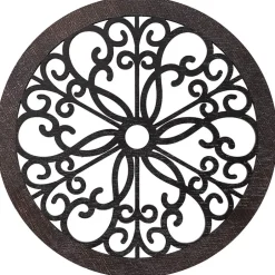 Scrolled Wall Medallion