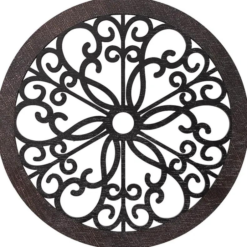 Scrolled Wall Medallion