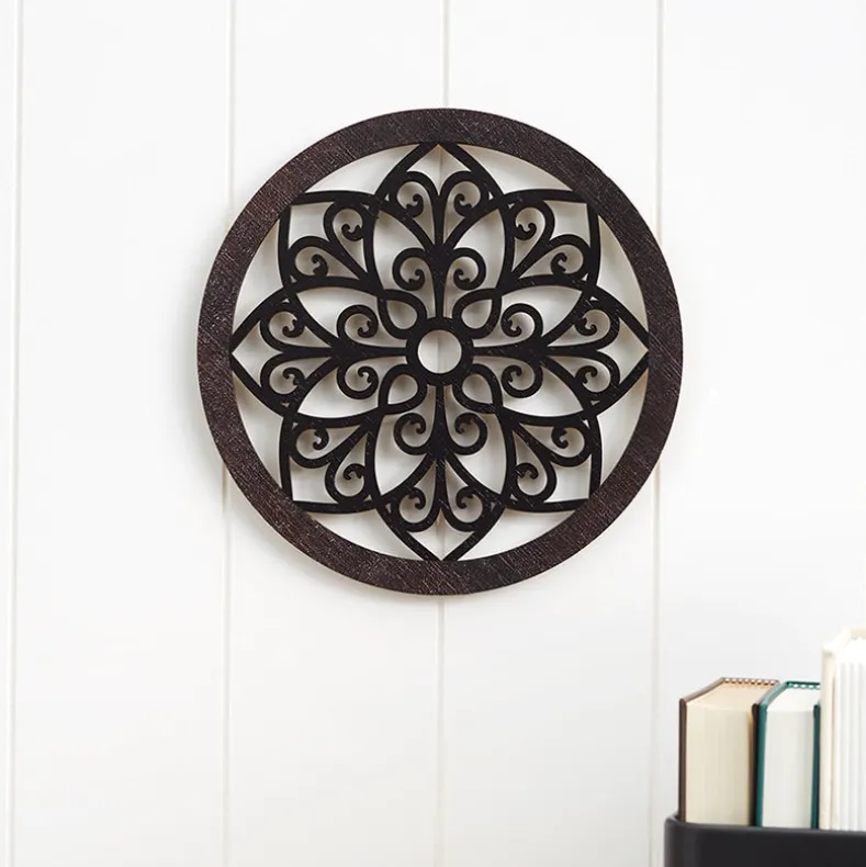 Scrolled Wall Medallion