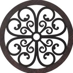Scrolled Wall Medallion