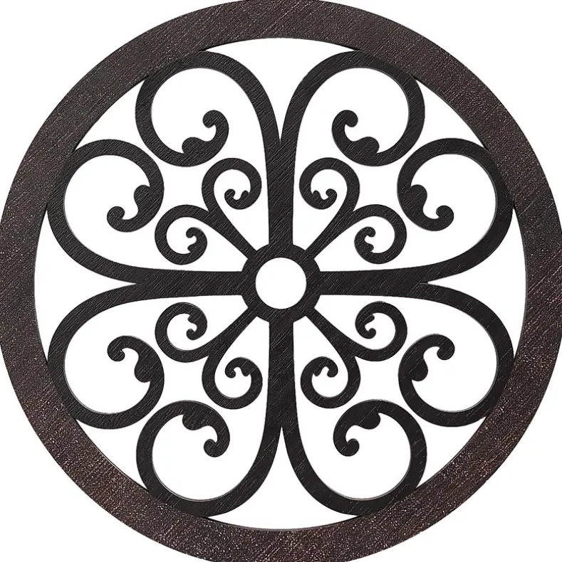 Scrolled Wall Medallion