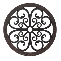 Scrolled Wall Medallion