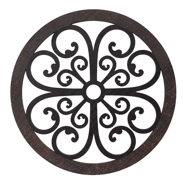 Scrolled Wall Medallion