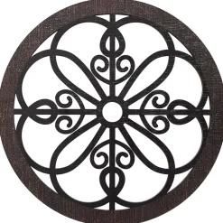 Scrolled Wall Medallion