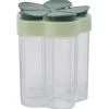 Seasoning Container with 5 Separate Compartments