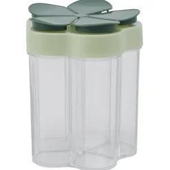 Seasoning Container with 5 Separate Compartments