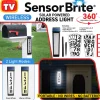 Sensor Brite® Solar Powered, Adjustable, House Address LED Light