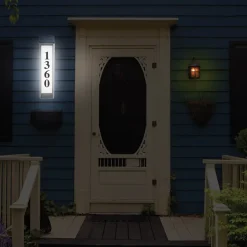 Sensor Brite® Solar Powered, Adjustable, House Address LED Light