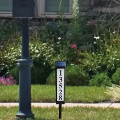 Sensor Brite® Solar Powered, Adjustable, House Address LED Light