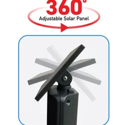 Sensor Brite® Solar Powered, Adjustable, House Address LED Light