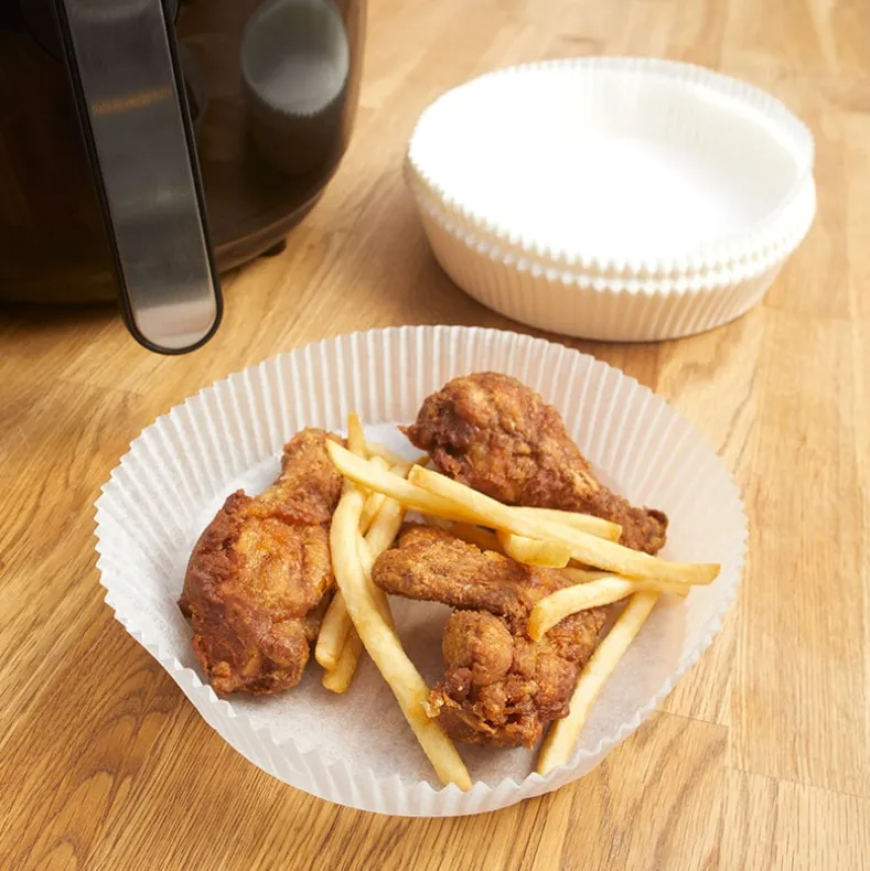 Set of 50 Air Fryer Parchment Paper Liners