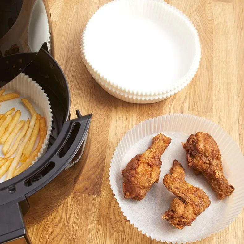 Set of 50 Air Fryer Parchment Paper Liners