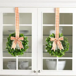 Set of 2 Cabinet Wreaths