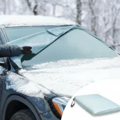 Set of 2 Car or SUV Magnetic Windshield Covers