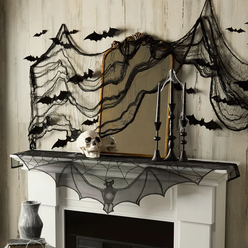 Set of 3 Creepy Halloween Fabrics