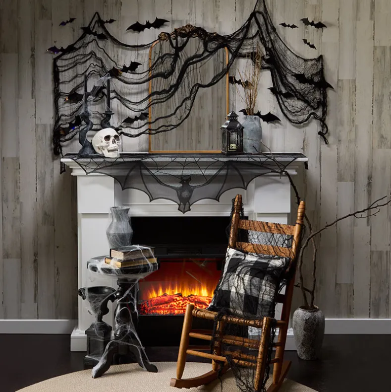 Set of 3 Creepy Halloween Fabrics