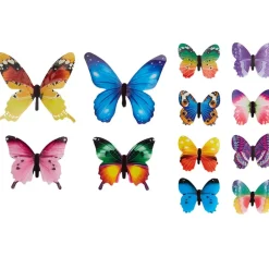 Set of 24 Glow-in-the-Dark Butterflies-Magical Wall Decorations