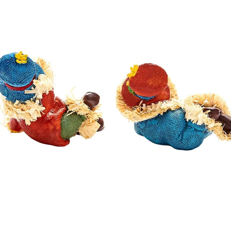 Set of 2 Harvest Scarecrow Pals Table Decor